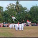 Suasana saat detik-detik tiang bendera patah.