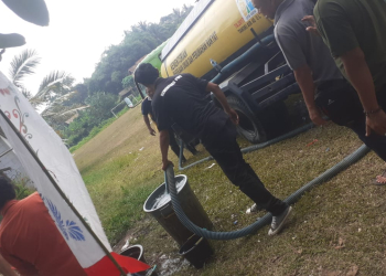 BPBD Lebak Distribusikan Air ke Warunggunung