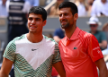 Carlos Alcaraz dan Novak Djokovic