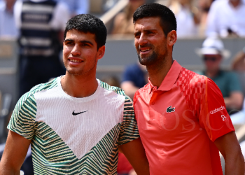 Carlos Alcaraz dan Novak Djokovic