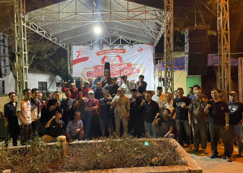 Semarak Puncak HUT RI Hidupkan Taman Kota Ciruas