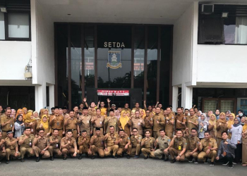 Sekda Entus Pamit Pensiun ke Jajaran