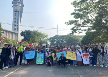 Anak Lebak Kampanye Anti Kekerasan