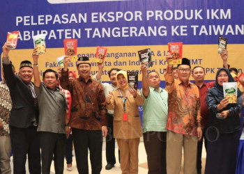 Ribuan Produk Tangerang Diekspor ke Taiwan