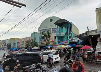 Pasar Rangkasbitung. (Istimewa)