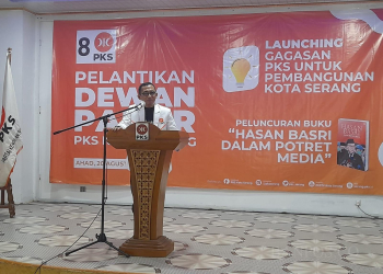 Hasan Basri Resmi Diusung PKS Jadi Bakal Calon Walikota Serang