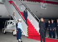 Presiden Jokowi tiba di Bandara Kualanamu, Deli Serdang, Sumut