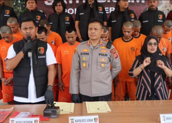 Belasan Pencuri dan Penadah di Lebak Dibekuk Polisi