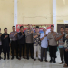 Polres Lebak menggelar giat Jum'at Curhat di Kantor Desa Rangkasbitung Timur. (Istimewa)