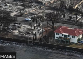 Maui Hawaii Atap Merah