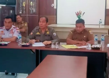 Disperindag Lebak menggelar musyawarah untuk menyepakati nota kesepahaman (MoU) dengan perwakilan para PKL di Aula Kantor Disperindag Lebak, Selasa (15/8). Dalam MoU itu disepakati tiga poin nota kesepahaman antara Disperindag dan PKL Rangkasbitung.