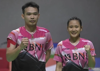 Rinov Rivaldy dan Pitha Haningtyas Mentari