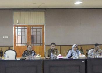 Tim Pengendali Inflasi Daerah Kabupaten Lebak pada Rapat High Level Meeting, kemarin.