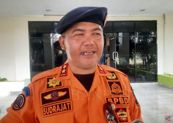 Kepala BPBD Kabupaten Tangerang Ujat Sudrajat (ANTARA/Azmi Samsul Maarif)