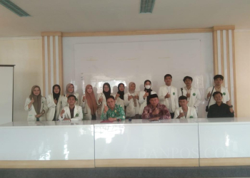 Seremoni penerimaan mahasiswa PPL oleh Kemenag Lebak