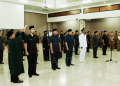 Pelantikan 36 pejabat eselon, mulai dari Eselon II b, Eselon III dan Eselon IV di lingkungan Pemkab Lebak oleh Bupati Lebak, bertempat di Aula Multatuli, Senin (25/9).