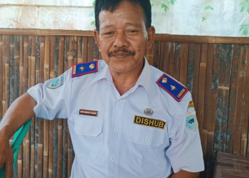 Kepala Dishub Pandeglang, Muhamad Kabir.