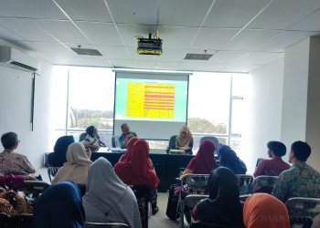 DP3AP2KB Kota Cilegon kembali mengumpulkan seluruh Lurah se Kota Cilegon, Kamis (31/8) lalu.