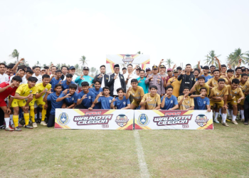 Walikota Cilegon Helldy Agustian resmi membuka turnamen sepakbola U 20/Istimewa