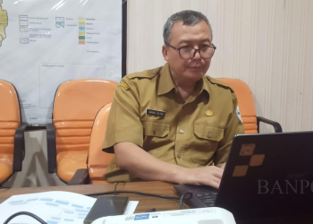 Sekretaris BPBD-PK Pandeglang, Rahmat Zultika.