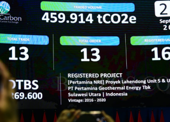 (Foto Istimewa) CIMB Niaga tercatat sebagai pembeli pertama unit karbon dalam peluncuran Bursa Karbon Indonesia IDX Carbon yang dilakukan di Main Hall PT Bursa Efek Indonesia BEI Jakarta, Selasa (26/9).