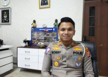 Kasatlantas Polres Pandeglang, AKP Robby Rachman.