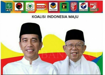 parpol koalisi, pemerintahan Presiden Jokowi dan Wapres Kiai Ma’ruf Amin