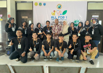 Kepala DPKP Pandeglang, Nasir bersama tim Puskeswan Pandeglang.