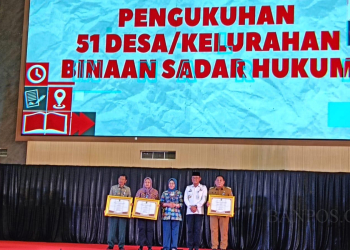 Kemenkumham Banten Kukuhkan 51 Desa Sadar Hukum
