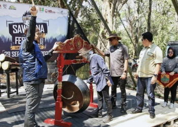 Bupati Lebak membuka langsung kegiatan Sawarna Festival