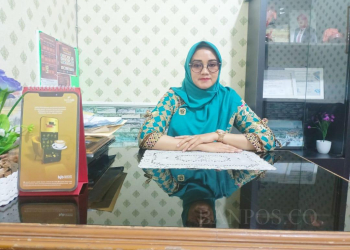 LUKMAN HAPIDIN/BANTEN POS
Kadiv Sosdiklih Parmas dan SDM pada KPU Kota Cilegon Nunung Nurjanah.