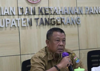Kepala DPKP Kabupaten Tangerang, Asep Jatnika Sutrisno.