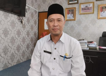 EDWIN MAHESA PARDEDE//Kepala BPKAD Kota Serang, Imam Rana Saat Ditemui BANPOS Di Kantornya.