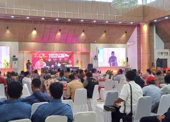 Ketua DPRD Kabupaten Tangerang, Kholid Ismail menjadi narasumber diskusi publik, Kamis (4/10).