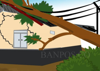 274 Bangunan Rusak di Pandeglang, Dua Korban Wafat