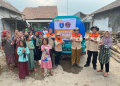(Foto Istimewa) Pramuka Kwarda Banten salurkan bantuan air bersih untuk masyarakat Kecamatan Carenang, Kabupaten Serang