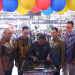 Walikota Serang menandatangani prasasti secara simbolik atas diresemikannya Toko Mitra10 di Sempu, Kota Serang, Rabu (1/11).