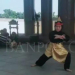 Tampak pagelaran seni pencak silat di Lebak yang menghadirkan pemain dari setiap paguron dari mulai anak-anak hingga dewasa, giat ini di hadiri para sesepuh dari masing paguron yang ada di pendopo kabupaten Lebak baru-baru ini. (19/11).