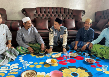 Bersama Para Kyai Padarincang, Pimpinan Pesantren Darul Ahkam Doakan Prabowo-Gibran Menang Satu Putaran