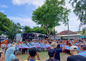 Pelaku Wisata Cinangka Siap Menangkan Prabowo-Gibran Satu Putaran