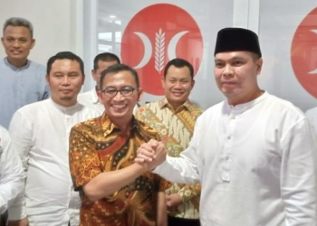 Budi Rustandi ‘Colek’ Hasan Basri, Ajak Berkoalisi di Pilwalkot Serang 2024