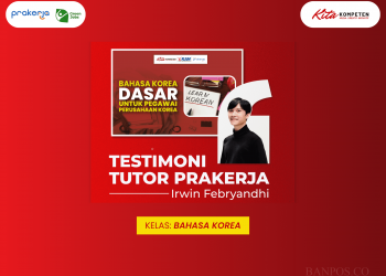 Salah satu tutor bahasa Korea andalan di program Prakerja Kita Kompeten Irwin Febryandhi/Istimewa