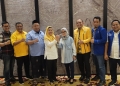 Jajaran pengurus DPD Golkar Banten menggelar pertemuan dengan pengurus DPD Demokrat Banten pad Rabu (24/4)/Dok. Istimewa