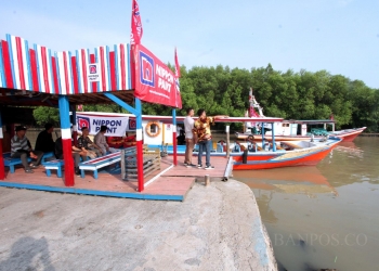 Nippon Paint Sulap Wisata Bahari Karangantu Jadi Lebih Berwarna