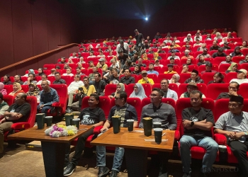 Ramai Dihadiri Tokoh Tangerang, MN KAHMI Lanjutkan Nobar Film LAFRAN