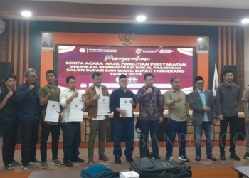 Tiga Bapaslon Bupati Tangerang Diminta Perbaiki Syarat Administrasi