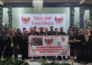 Keluarga Pedagang Baso Korwil Banten Jatuhkan Pilihan untuk Dukung Andra Soni-Dimyati