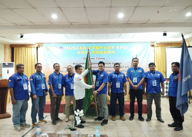 Imam Baihaqi Jabat Ketua PC FSP KEP SPSI Kota Cilegon periode 2024-2029