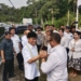 Mendes PDT disambut oleh Pj Bupati Lebak saat tiba dalam kunjungan kerja.
