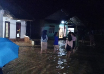 Ratusan Rumah di Gunungkencana Terendam Banjir